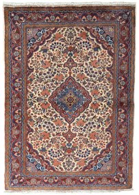Bidjar Tappeto 150 x 110 Beige (Iran) Annodato A Mano