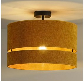 Duolla - Lampadario a plafone DOUBLE 1xE27/15W/230V diametro 40 cm arancione