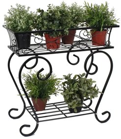 Supporto per fiori in acciaio (altezza totale 58 cm) – Garden Pleasure