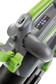 Aspiratore Soffiatore per Foglie a Batteria SAR40 con 2 Batterie 20V Copertura 300 mq con Batteria Verde e Nero...