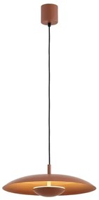 Argon 8870 - Lampada a sospensione con cavo BOLTON LED/12,5W/230V 3000K terracotta