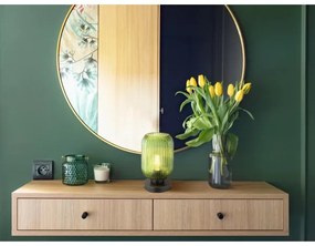 Globo 15469TG - Lampada da tavolo NORMY 1xE27/40W/230V verde