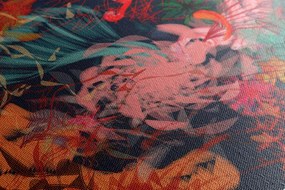 Stampa su tela – Fiori astratti