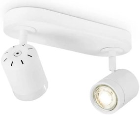 Faretto LED dimmerabile MANU 2xGU10/5,8W/230V bianco