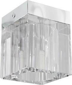Open Design OR81039 - Faretto CUBO 1xG9/8W/230V trasparente/cromo lucido