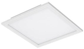 Plafoniera LED design Piatto, bianco 29.5x29.5 cm, luce naturale