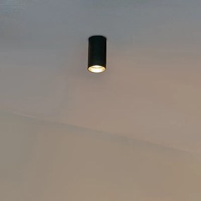 Faretto moderno nero 5,5 cm - Tuba