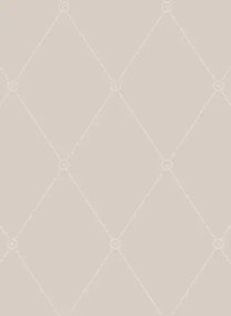 Cole & Son Carta da parati Georgian Rope Trellis - Putty