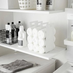 Set di stand portasciugamani bianchi in metallo 2 pz Tower – YAMAZAKI