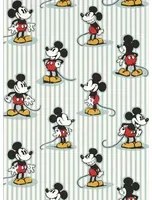 Sanderson Carta da parati Mickey Stripe - Sea Salt