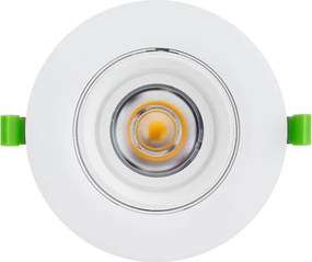 Faro LED da Incasso 36W Orientabile Foro Ø160mm Bianco Variabile con driver Philips Colore Bianco Variabile CCT