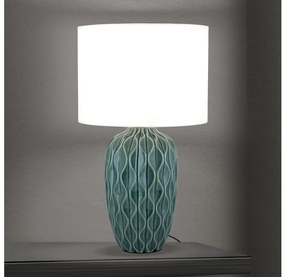 Orion - Lampada da tavolo TORTUGA 1xE27/40W/230V verde/bianco