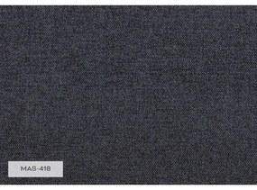 Divano letto angolare grigio scuro L, angolo destro Scandic Lagom - Miuform