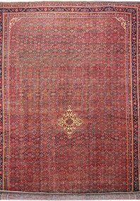 Hosseinabad Tappeto persiano 340x530 Rosso (Iran) Annodato A Mano