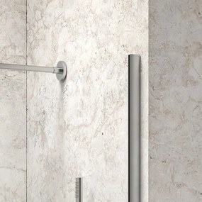 Kamalu - Porta doccia scorrevole 150 cm senza telaio | KNM4000C