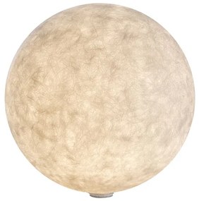 In-es.artdesign -  Luci da giardino Ex moon 3  - Come una piccola luna: lampada da terra per giardino, in luminosa Nebulite®, del tutto impermeabile a polveri e acqua.