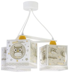 Dalber D-63394 - Lampadario per bambini GOOD NIGHT 3xE27/60W/230V
