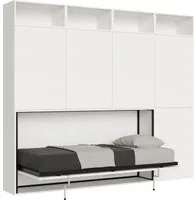 Letto Kando singolo Bianco Frassino composizione B