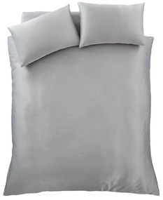 Biancheria da letto singola grigia 135x200 cm Silky Soft - Catherine Lansfield
