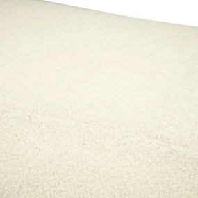 Puof a sacco marrone con rivestimento in bouclé Sofa MooG – SLOWDOWN