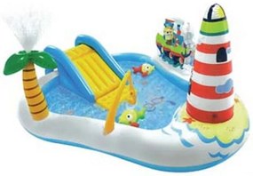 Intex - piscina gonfiabile 'fishing fun play center' +3 anni - CM.218X188X99H. - peso KG.4,35 (57162)