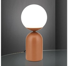 Orion LA 4-1223/1 - Lampada da tavolo STANLEY 1xE14/25W/230V ceramiche/marrone