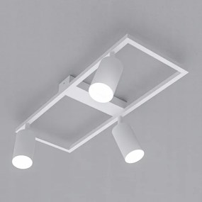 Faretto da soffitto 3xGU10/30W/230V bianco
