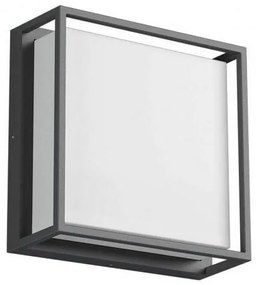 Redo 90565 - Applique a LED da esterno QUADRIS LED/20W/230V IP54 antracite