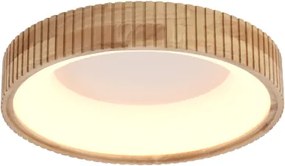 Brilagi - Lampada da soffitto LED FALCON WOOD MODERN LED/30W/230V Ø 45 cm legno