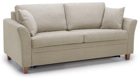 Divano letto beige 190 cm Sonia - Scandic