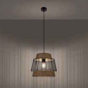 Sollux SL.1253 - Lampadario a sospensione con filo BRILO 1xE27/15W/230V