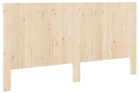 Testiera 200x104 cm in legno massello di pino