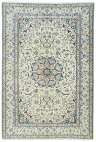 Nain Tappeto 320x220 Beige (Iran) Annodato A Mano