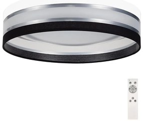 Plafoniera LED dimmerabile SMART CORAL GOLD LED/24W/230V nero/bianco+ tc