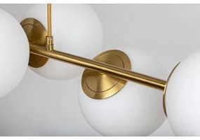 Rabalux 72249 - Lampadario a sospensione con filo KIARA 6xE27/35W/230V oro