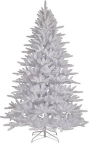 Albero di Natale artificiale innevato Finland Bianco H 210 cm x Ø 139 cm