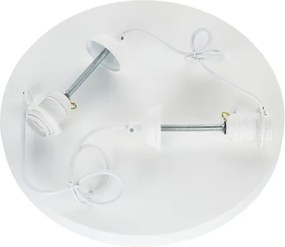 Brilagi - Lampada a sospensione con cavo WABI SABI 2xE27/40W/230V Ø 45 cm, bianco