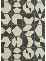 Osborne & Little Carta da parati Kutani Vinyl - Copper/ Slate