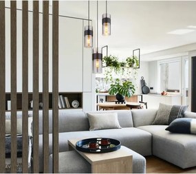 Globo 15718-3 - Lampadario a sospensione con filo SCARFINA 3xE27/60W/230V