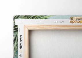 Stampa su tela – Lavanda su sfondo di legno