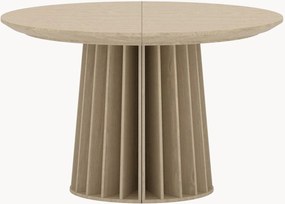Tavolo rotondo allungabile effetto legno Dope, Ø 120-210 cm