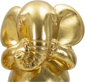 Elefante Non Vedo/Non Sento/ Non Parlo Set 3 Pz Cm Ø 15,5X20,5