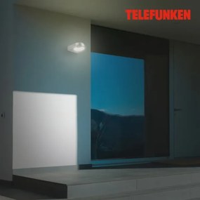 Telefunken 320204TF - Applique LED da esterno LED/6,5W/230V IP44 cromo satinato