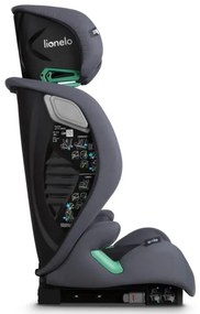 Lionelo - Seggiolino auto IGO i-Size 100-150 cm Grigio Grafite