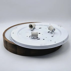 Brilagi - Lampada LED da soffitto CARVALHO 3xE27/60W/230V noce Ø 47 cm