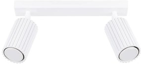 Sollux SL.1542 - Faretto KARBON 2xGU10/10W/230V bianco