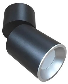 Faretto ASTRA 1xGU10/10W/230V nero/argento