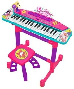 Pianoforte Elettrico Barbie Panca