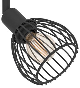 Eglo 901039 - Faretto SONNINO 2xE14/40W/230V nero