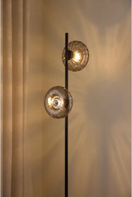 Osram - Lampada a piantana DECOR SMOKE 2xE14/12W/230V nero/grigio fumé